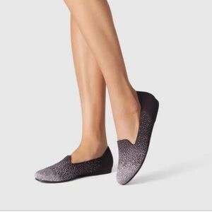 Rothy's Twilight Metallic Ombre Round Toe Loafer Flats EUC